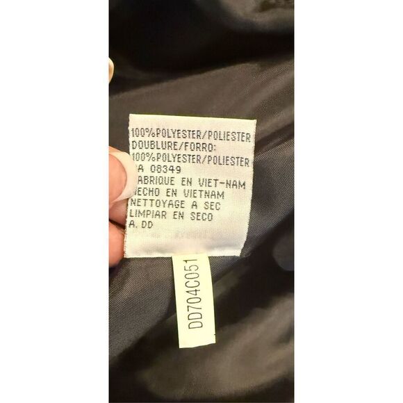 LeSuit Classic Suit Jacket/Blazer Sz. 14 High Collar Button Front - Picture 14 of 14